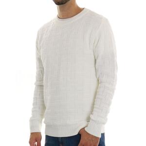 MAGLIA LAVORATA BL11 - Mad Fashion | img vers.300x/